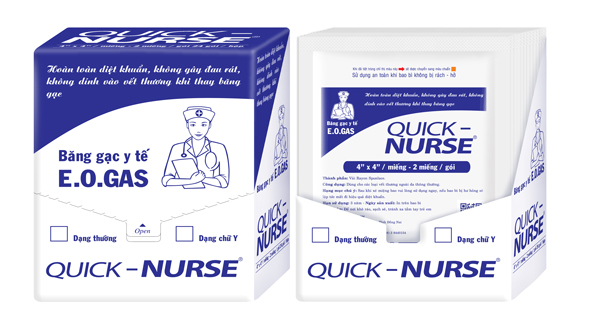 Gạc tiệt trùng Quick-nurse 4