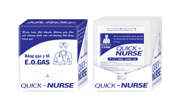 Gạc tiệt trùng Quick-nurse 3