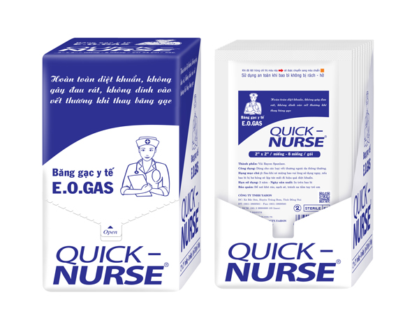 Gạc tiệt trùng Quick-nurse 2