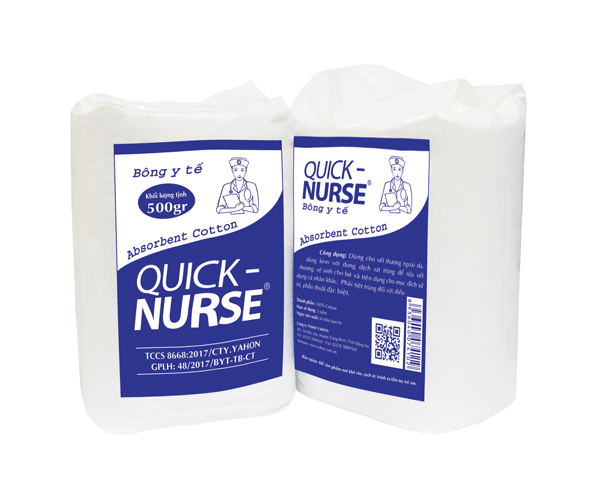 QUICK-NURSE Absorbent Cotton 500g