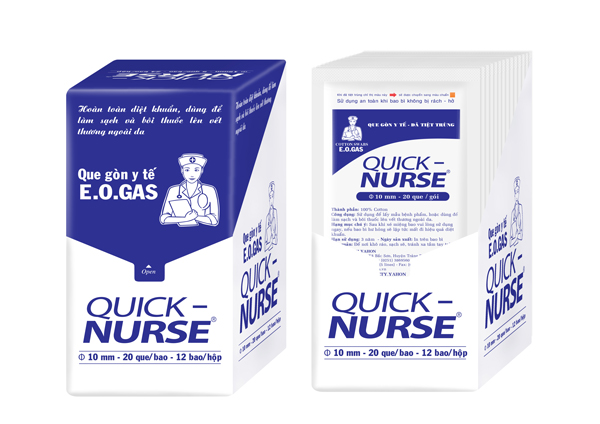 Que gòn tiệt trùng Quick-nurse Φ10mm