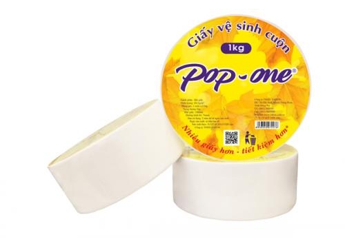 Giấy Vệ Sinh Cuộn Pop-one 1kg